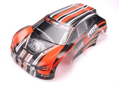 Кузов (корка) оранжевый для раллийных моделей Remo Hobby Rally Master 1/8 — D8903