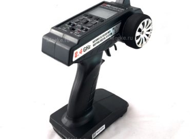 Трехканальный передатчик Remo Hobby 2.4G для краулеров, трагги и шоссе — E9758