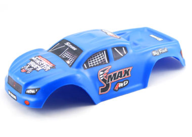Кузов (корпус, корка) неубивайка синяя для модели Remo Hobby Smax 1/16 RH1631, RH1635 — RO-3602-Blue