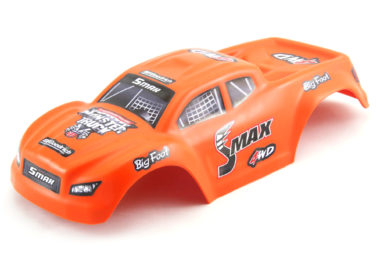 Кузов (корпус, корка) неубивайка оранжева для модели Remo Hobby Smax 1/16 RH1631, RH1635 — RO-3602-ORANGE