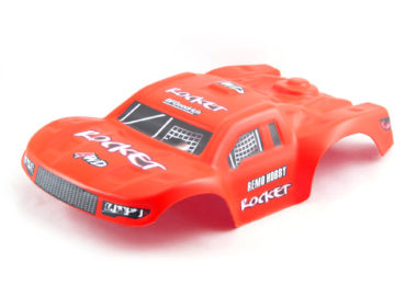 Кузов (корпус, корка) неубивайка красная для модели Remo Hobby Rocket 1/16 RH1621, RH1625 — RO-2602-RED
