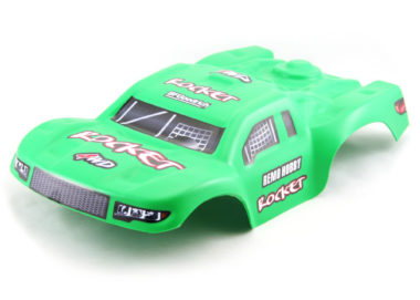 Кузов (корпус, корка) неубивайка зеленая для модели Remo Hobby Rocket 1/16 RH1621, RH1625 — RO-2602-GREEN