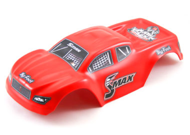 Кузов (корпус, корка) неубивайка красная для модели Remo Hobby Smax 1/16 RH1631, RH1635 — RO-3602-RED