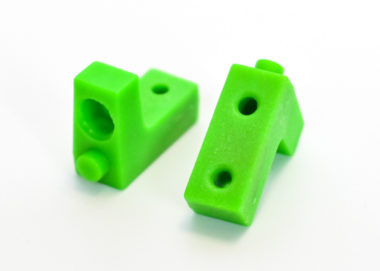 Тюнинг усиленный держатель сервопривода Remo Hobby Mmax 1/10 — RP2313-GREEN